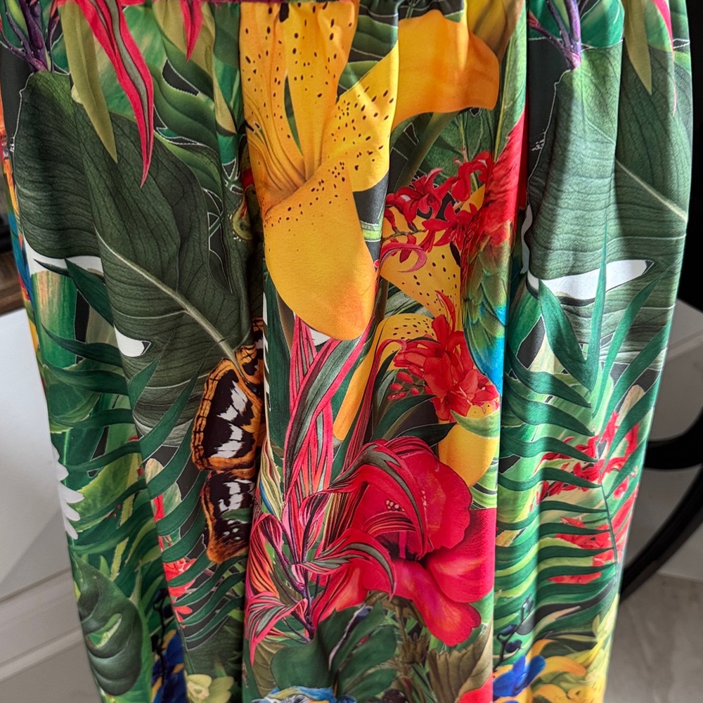 Rachel Zoe Multicolor Floral A-Line Skirt Set - Picture 5 of 5